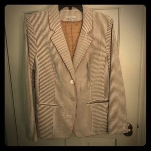 Isaac Mizrahi Live seersucker blazer sz 12